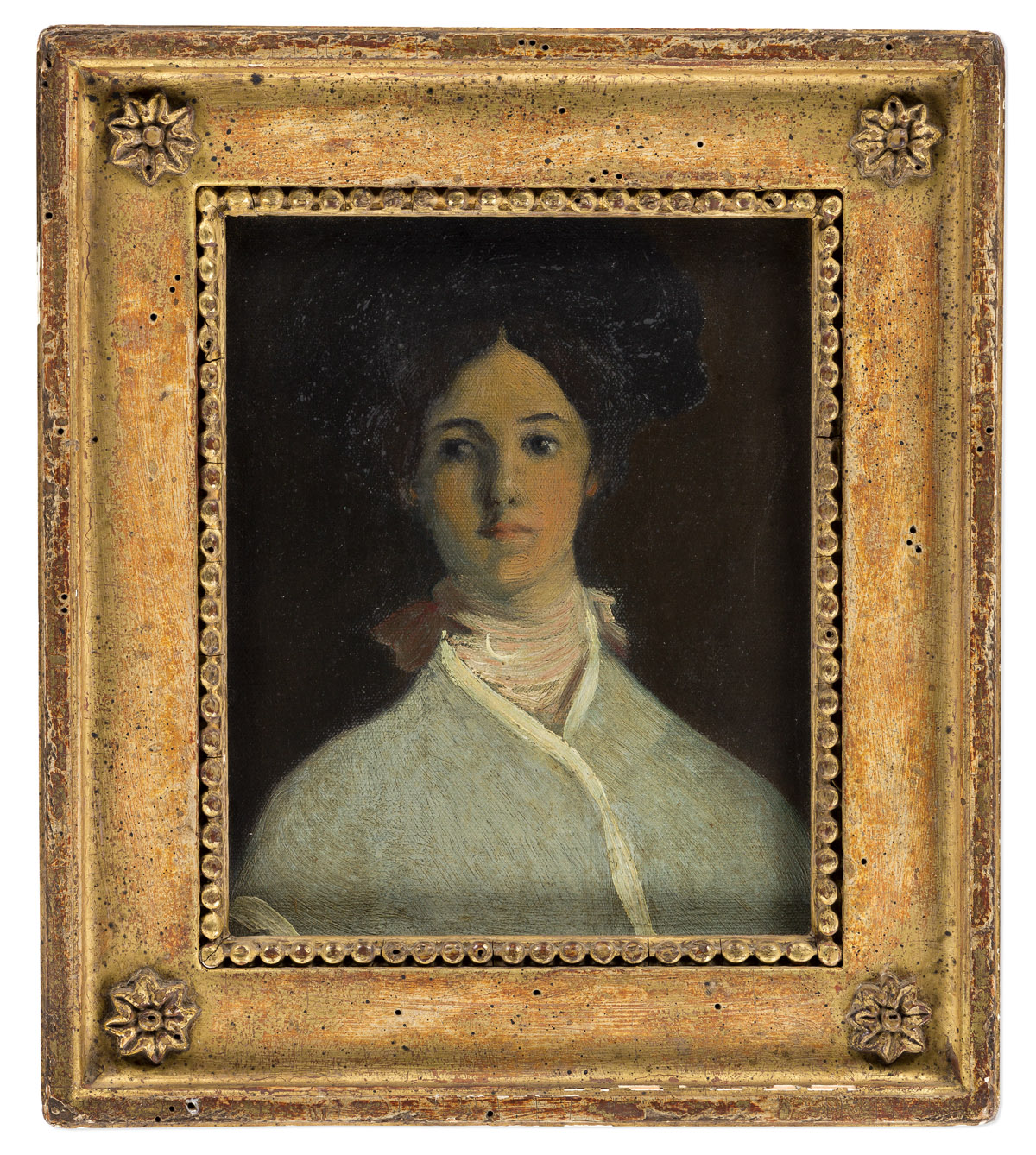ARTHUR B. DAVIES (1862-1928) Portrait of a Woman.